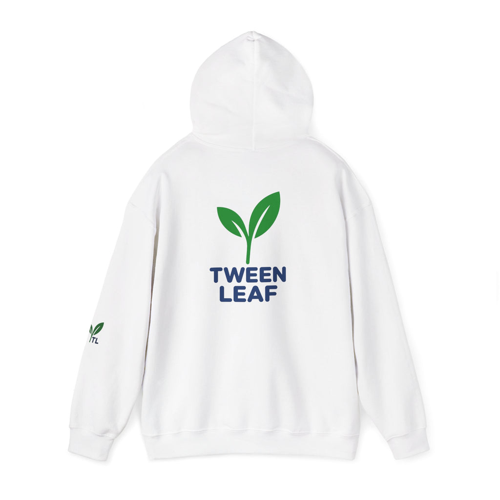 TweenLeaf Signature Logo Hoodie – Front, Back & Sleeve Edition
