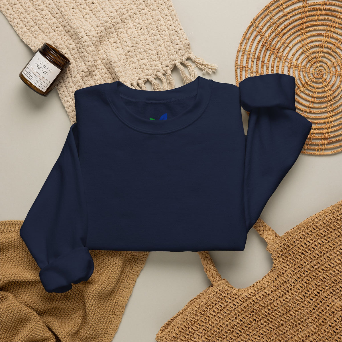 TweenLeaf Essential Heavyweight Crewneck | Hidden Neck Label