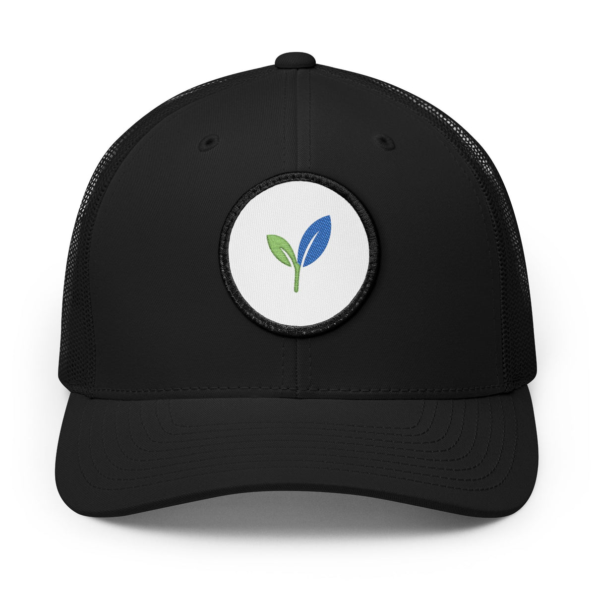 TweenLeaf Premium Patch Trucker Cap | Two-Leaf Emblem