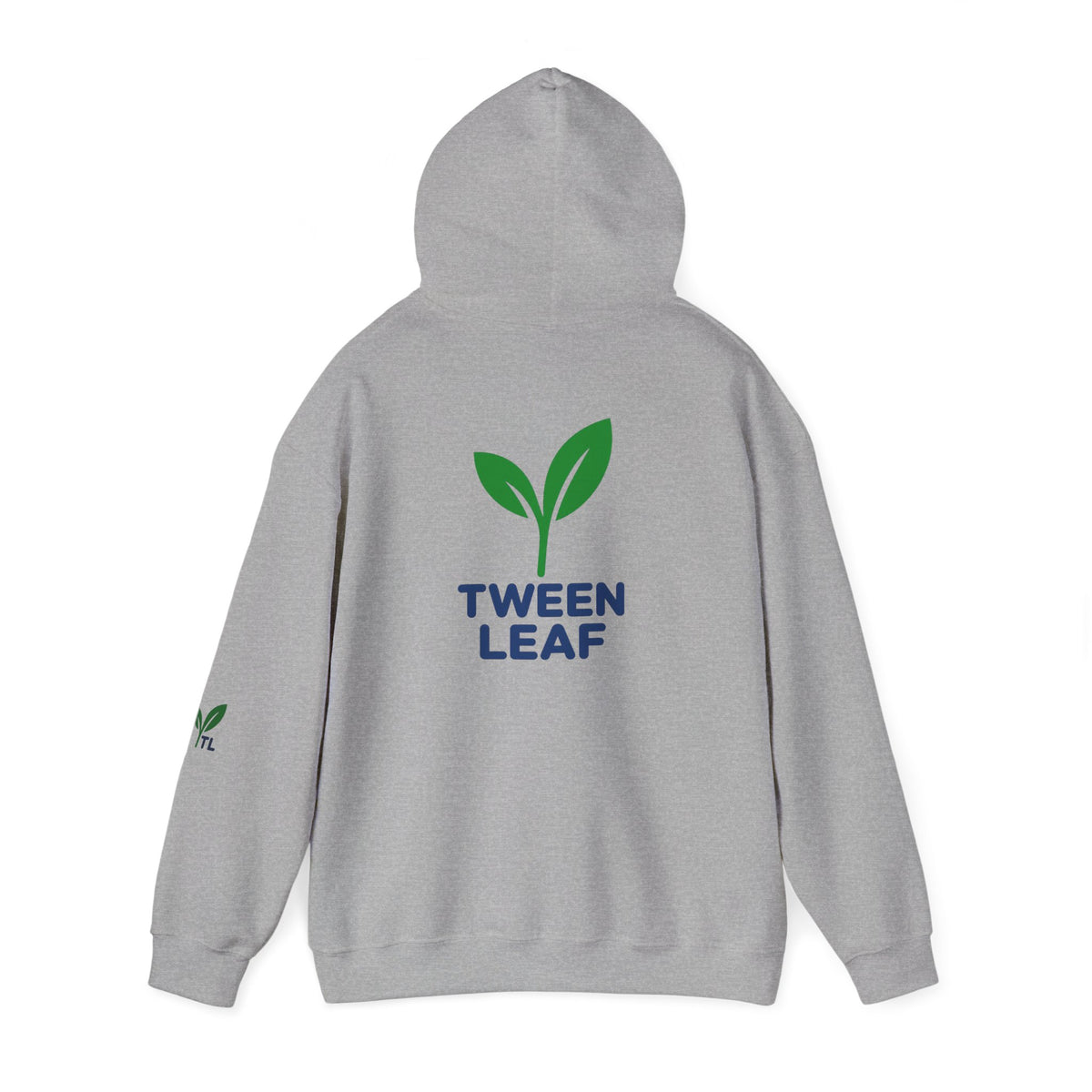TweenLeaf Signature Logo Hoodie – Front, Back & Sleeve Edition
