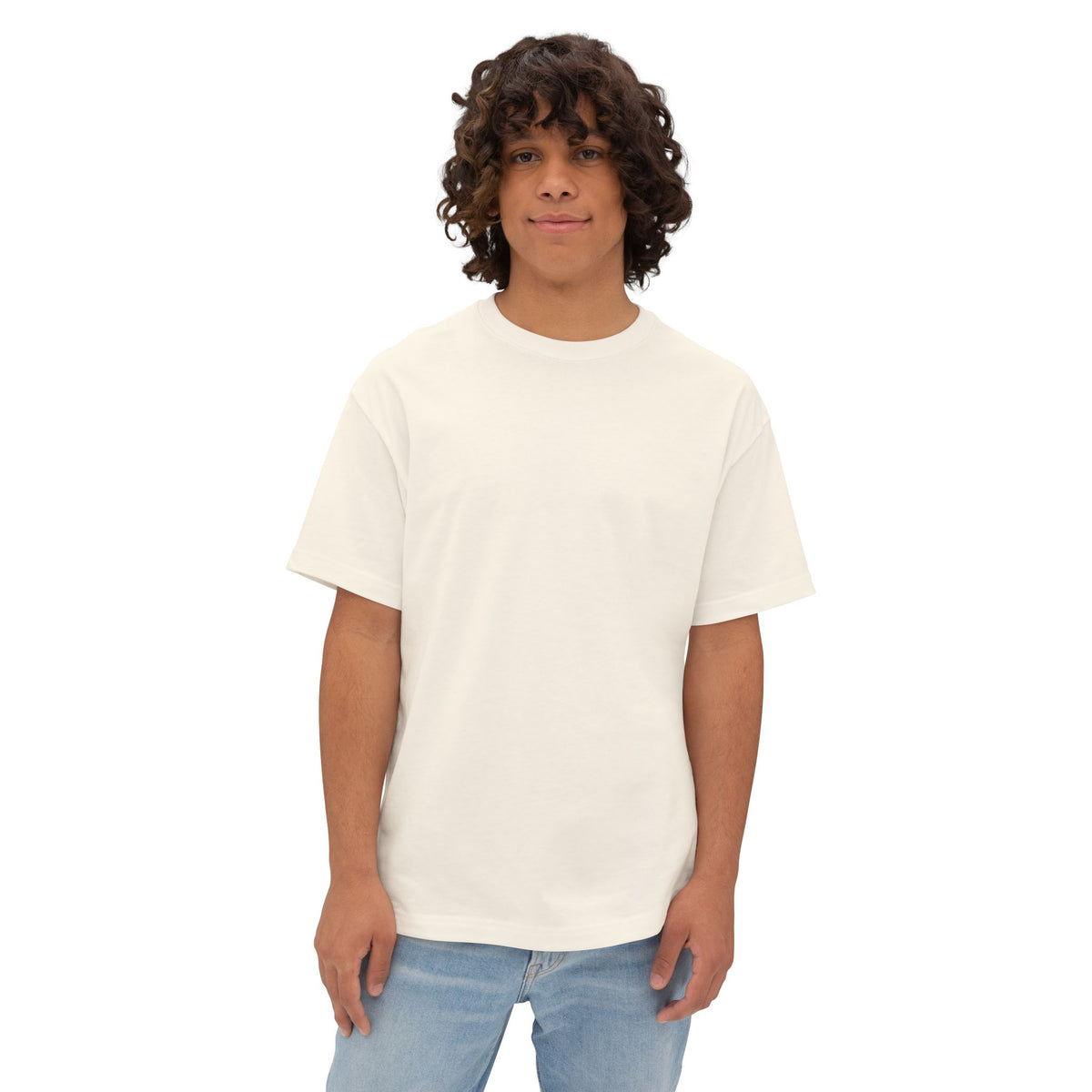 TweenLeaf Essential Oversized Boxy Tee | Branded Neck Label