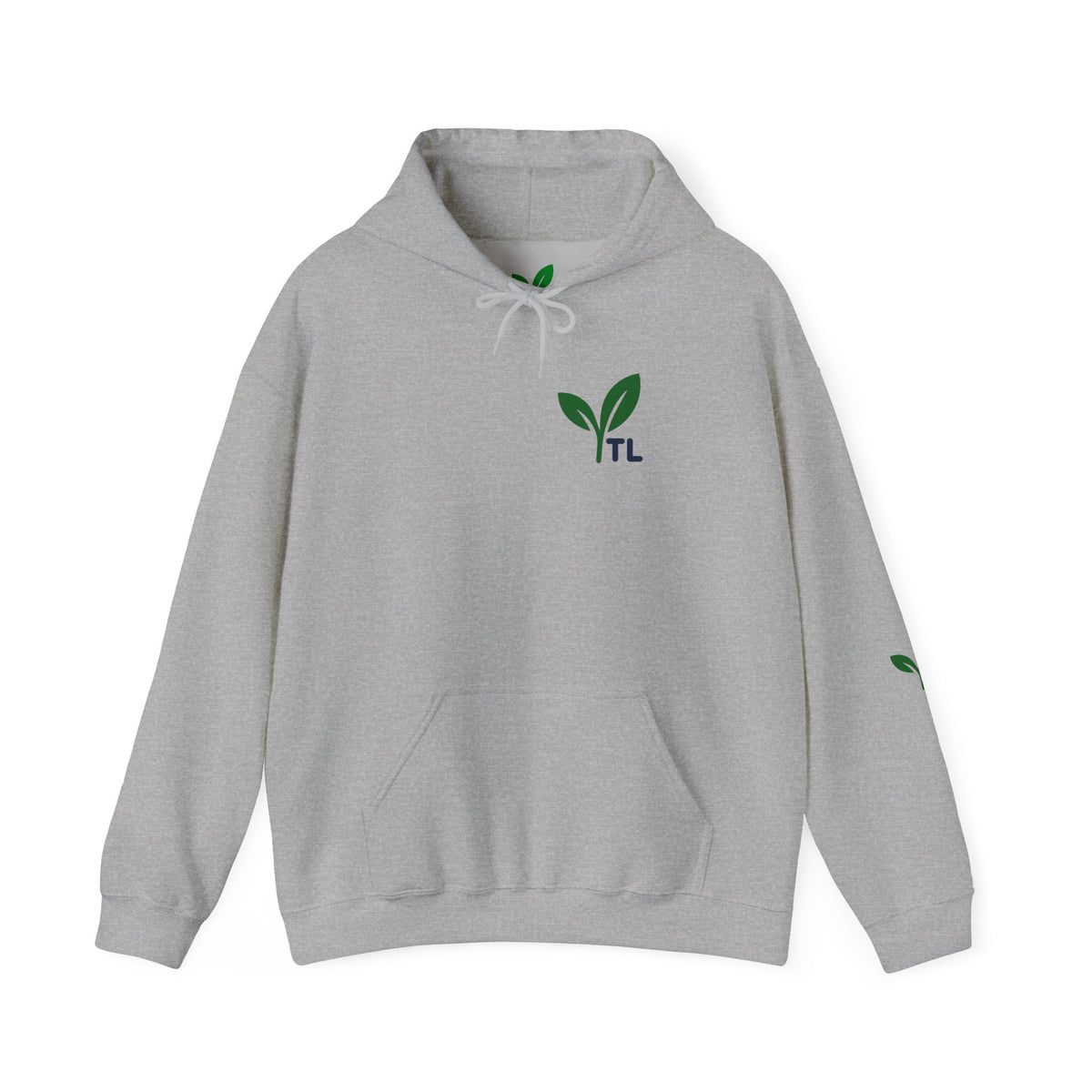 TweenLeaf Signature Logo Hoodie – Front, Back & Sleeve Edition