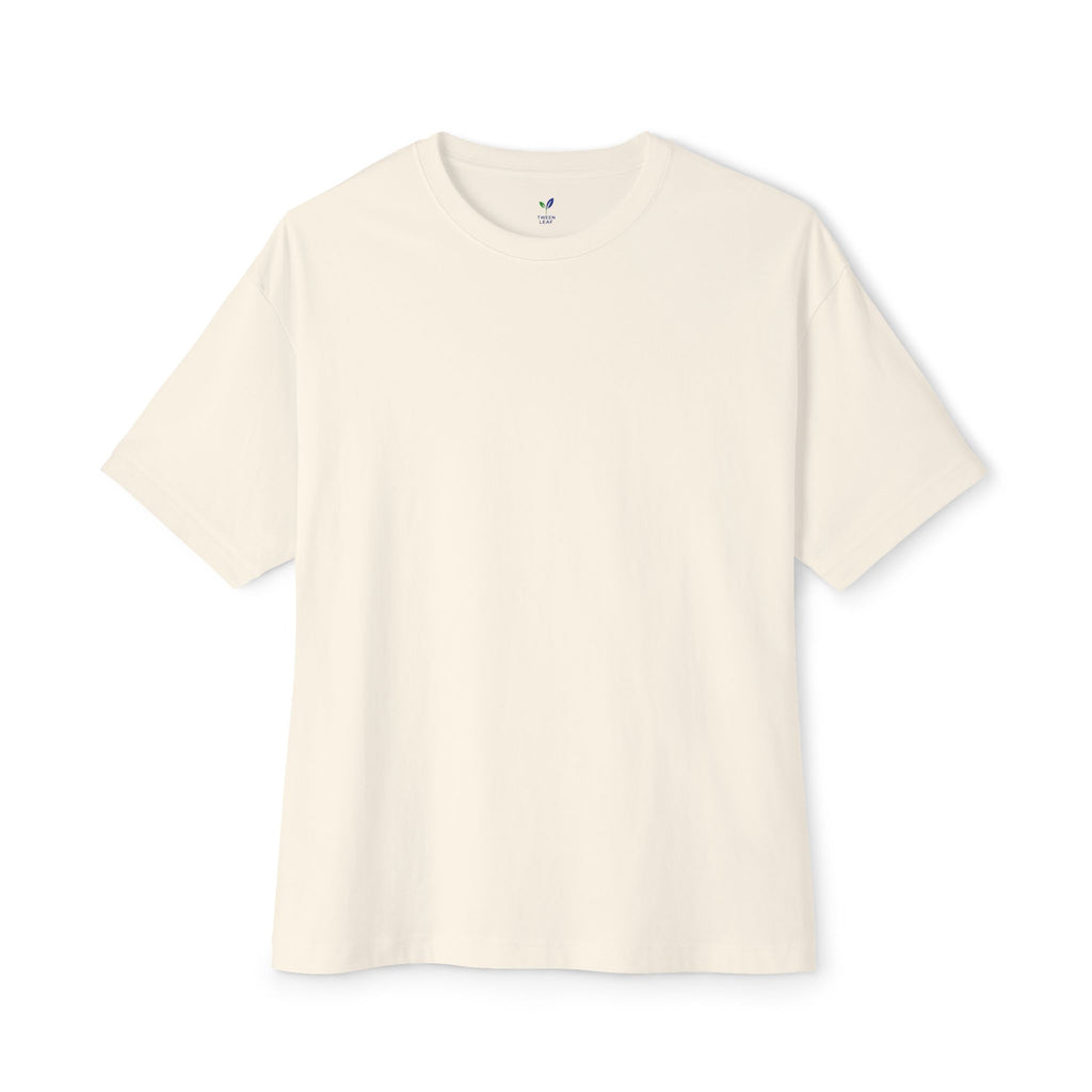 TweenLeaf Essential Oversized Boxy Tee | Branded Neck Label