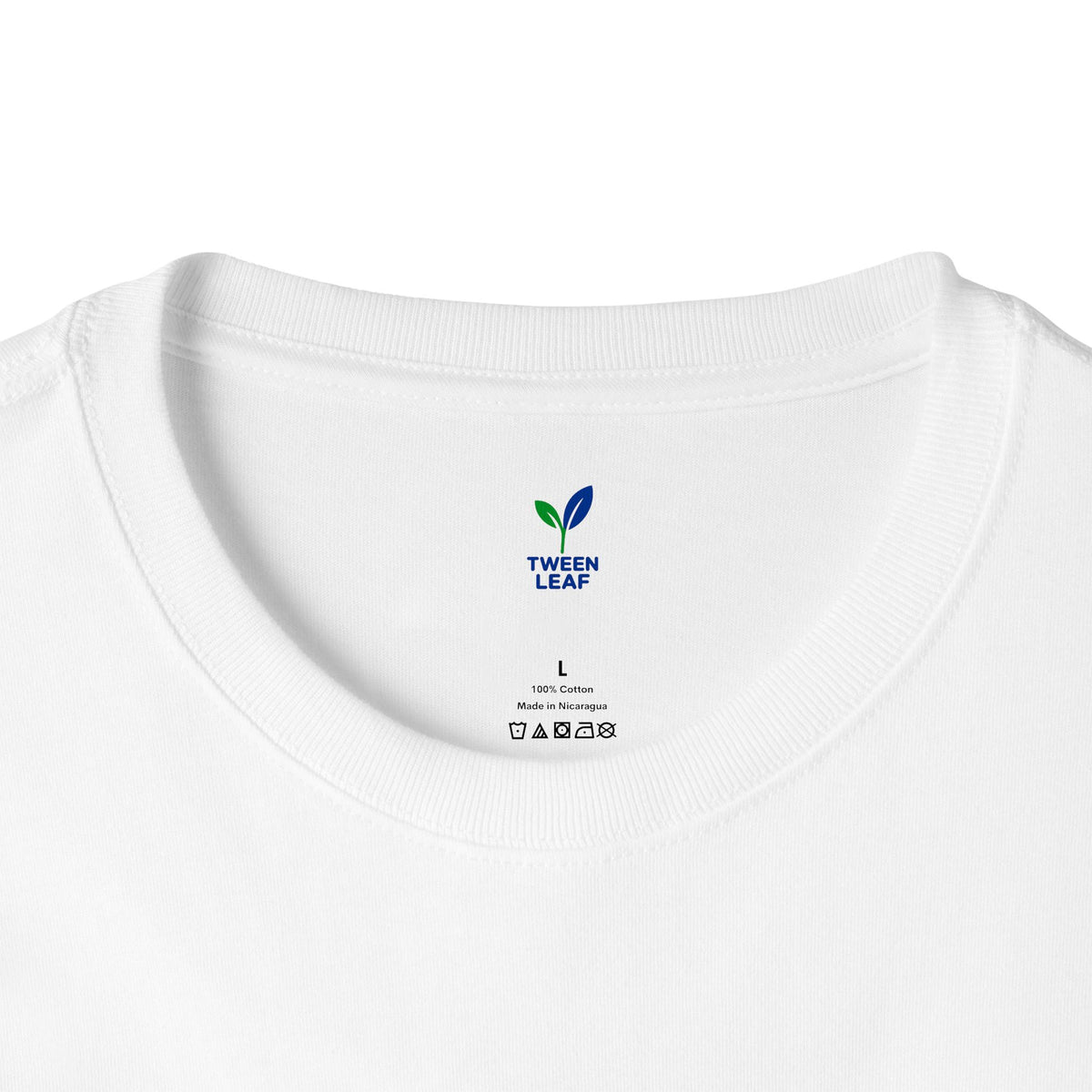 TweenLeaf Essential Oversized Boxy Tee | Branded Neck Label