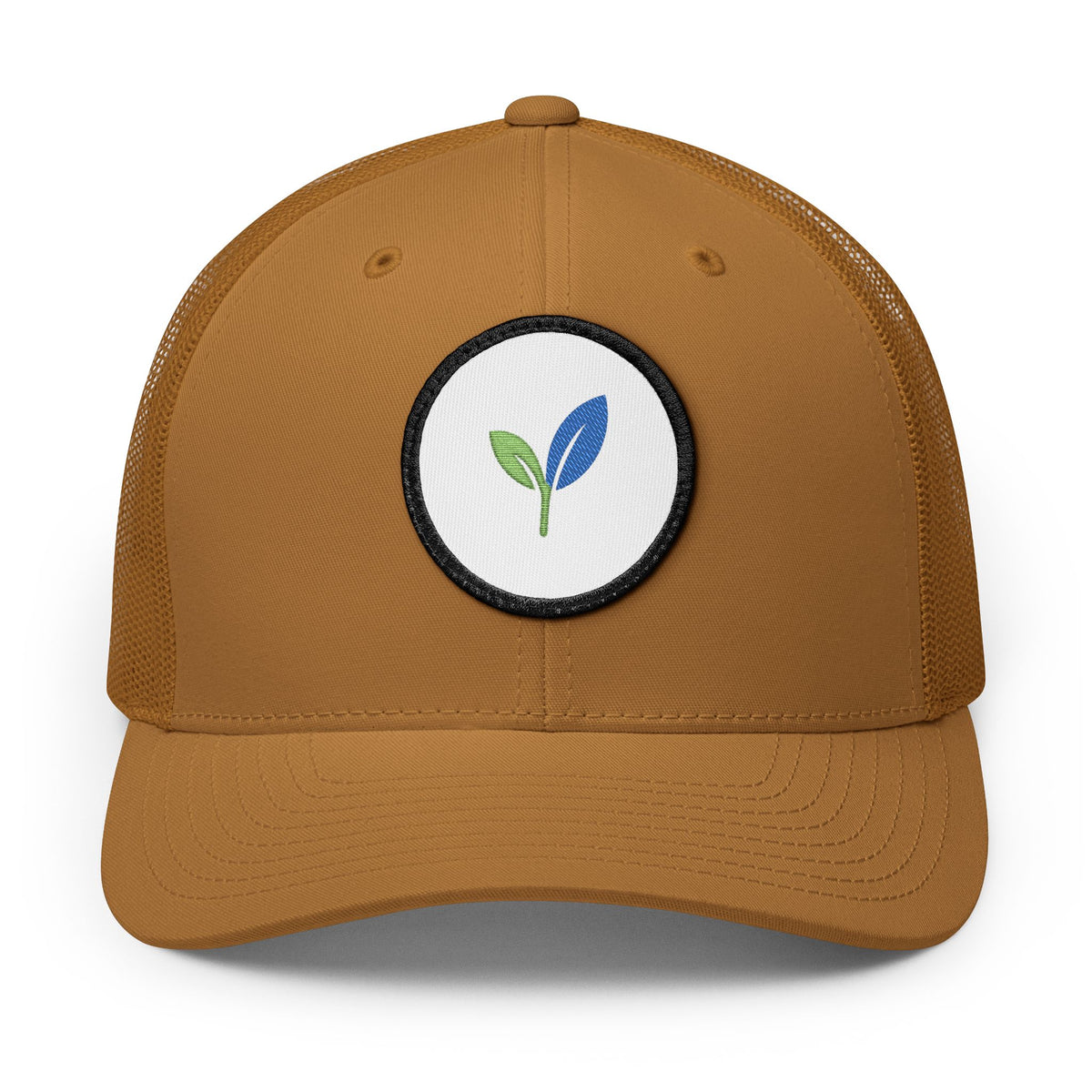 TweenLeaf Premium Patch Trucker Cap | Two-Leaf Emblem
